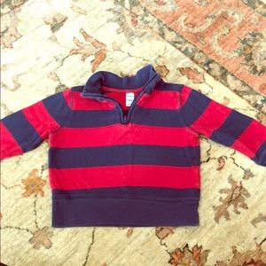 Zipper sweater - great for layering in fall/winter